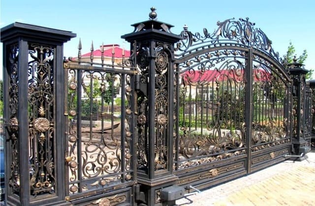 кованые и сварные ворота Дубна